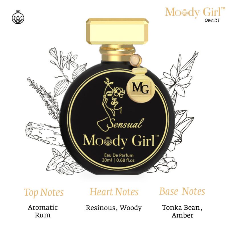 Scented fragrance with tonka bean notes
