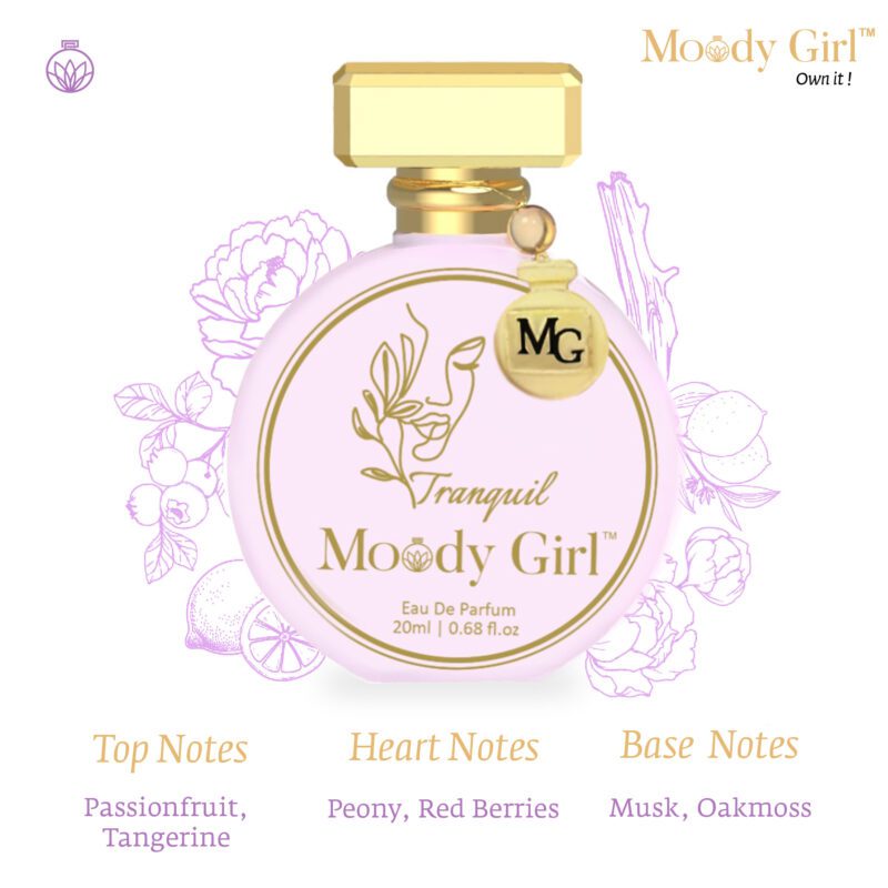 Scented fragrance with tangerine notes