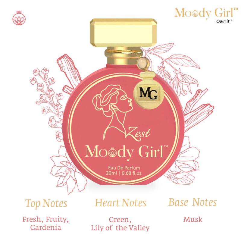 Scented fragrance with base musk notes for daily wear