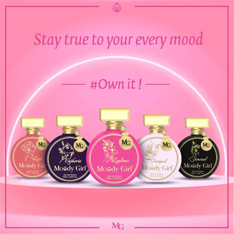Purchase 20 ml moody girl perfume collection online for female