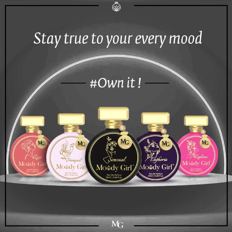 20 ml moody girl perfume bottles collection