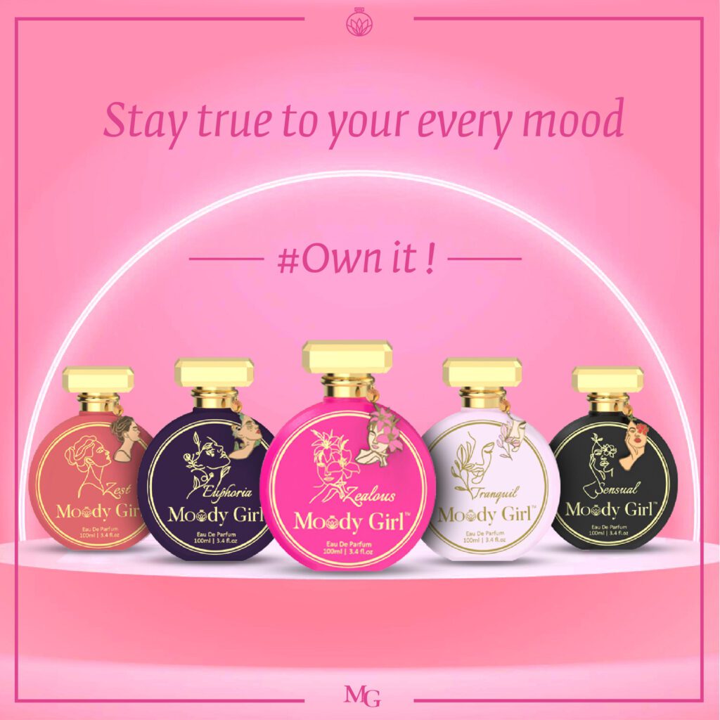 Moody Girl Affordable 100 ml Fragrance Collection